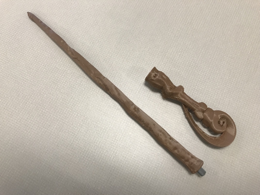 Fleur Delacour wand-only (no handle) - one piece