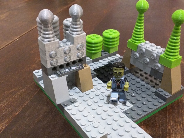 Lego Mad Scientist Lab Pieces