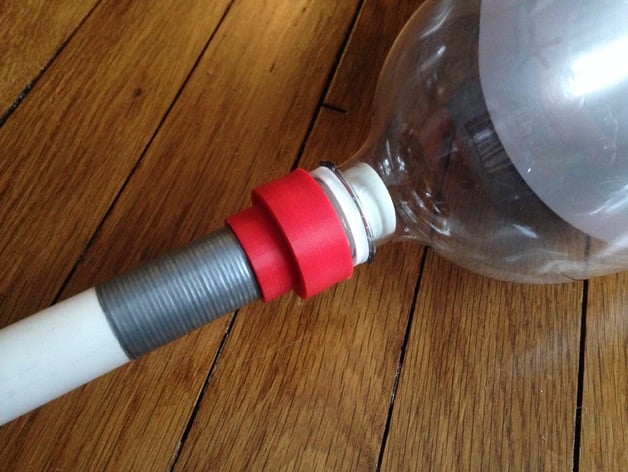 2 Liter Bottle to 1/2" PVC Pipe Adapter