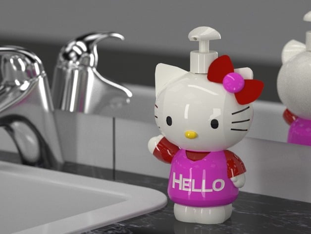 Hello Kitty soap dispenser