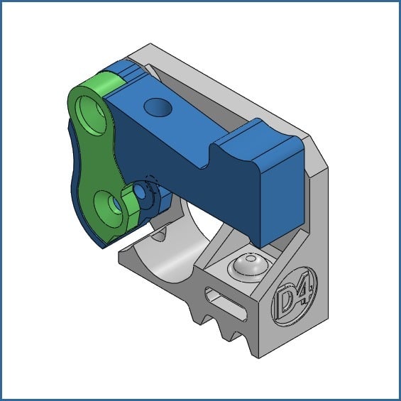 Mk8 Spring loaded Drive Block Replicator 1 / Duplicator 4 / FlashForge / CTC