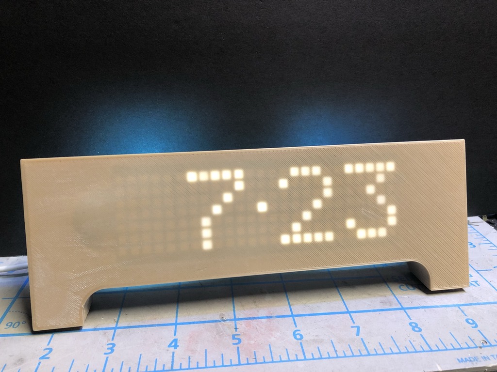 Geekcreit DS3231 Multifunction LED Matrix Clock Kit Case 