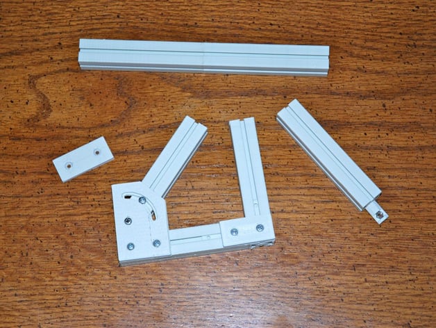 20mm Plastic T-Slot Extrusion (Out Dated)