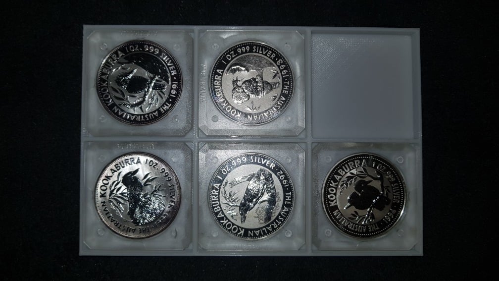 1 Oz Kookaburra Coin Stand Silver / Silber