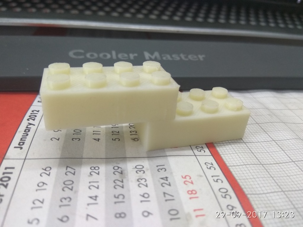 LEGO ABS (lego adapted for abs plastic, for 3d printing)
