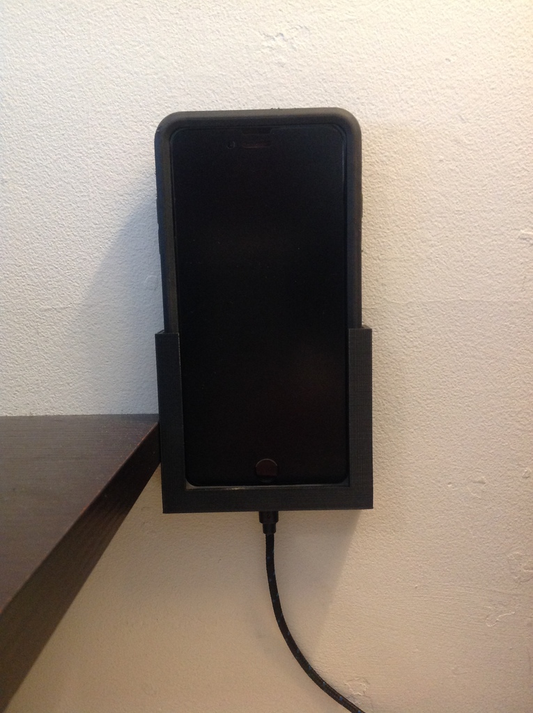 Iphone 6 Plus wall mounted charging stand 