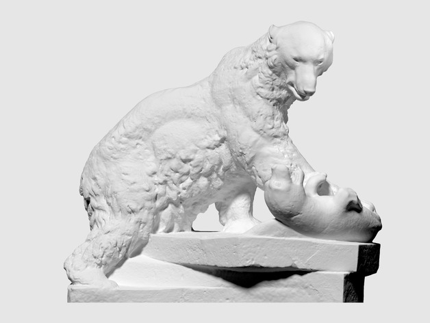 3D scan of Eisbaer und Seahund
