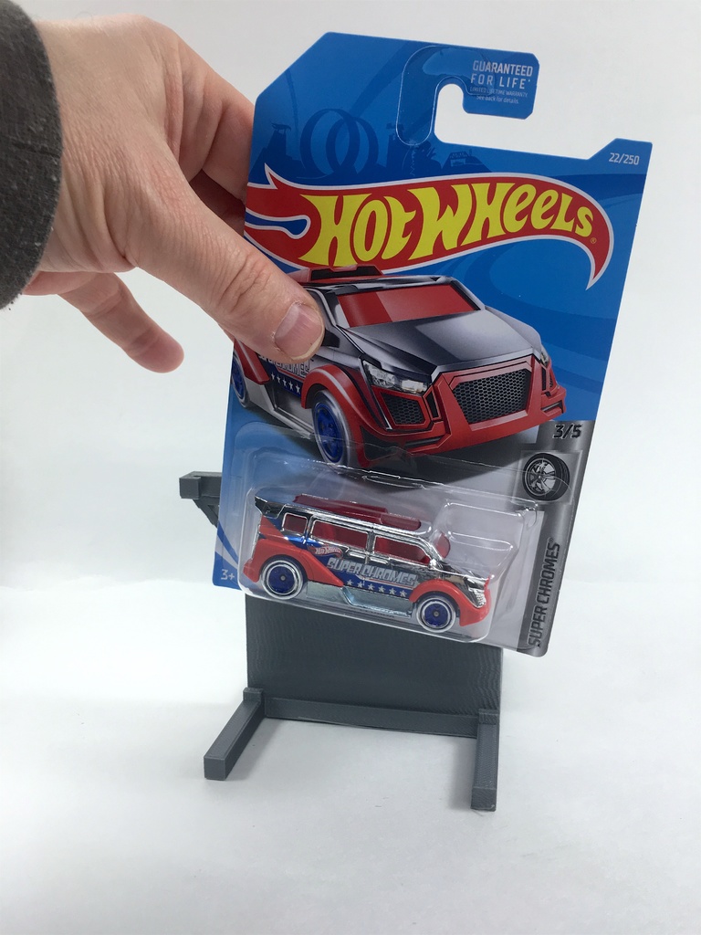 Hot Wheels Card Display Stand or Photography Stand