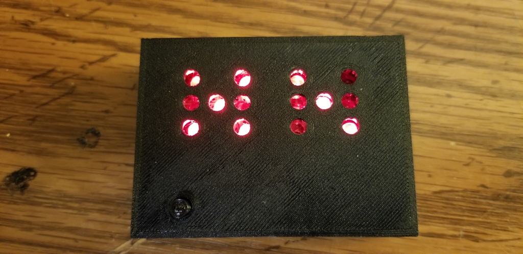 Electronic Dice with Case