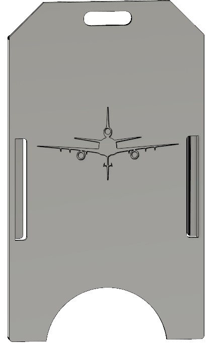 KC-10 ID Badge Holder