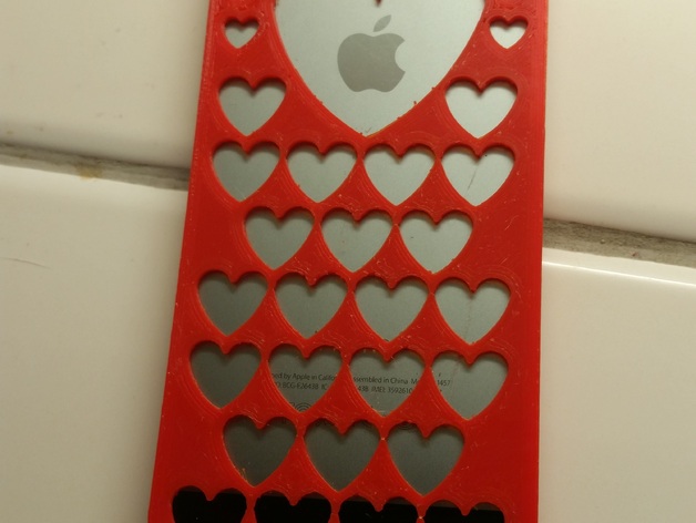 Iphone 5s heart case