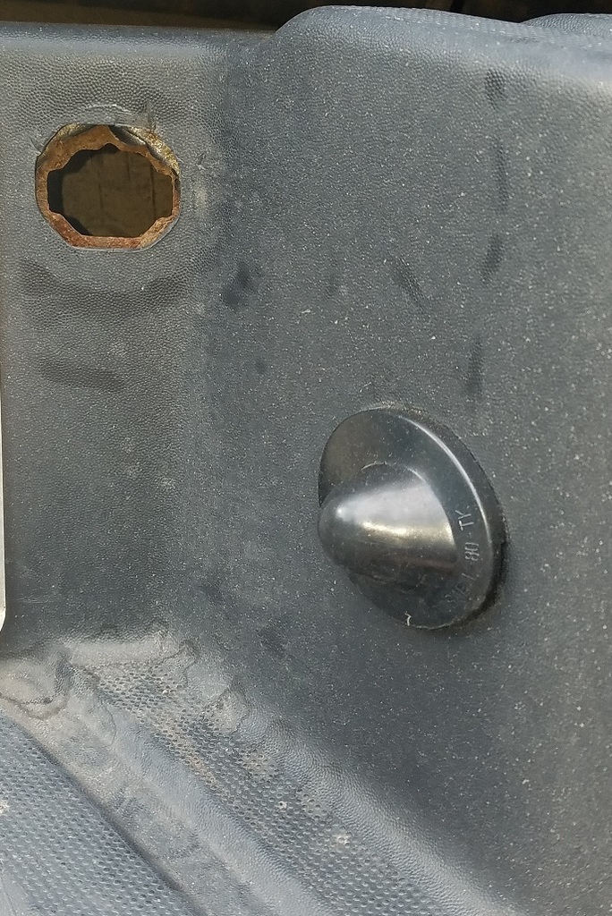 Spare Tire Crank Hole Plug 2004 F-150