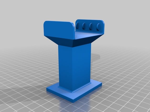 3D printable - Thomas the tank engine track bridge support