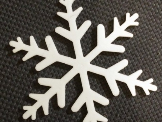 Snowflake for Christmas tree