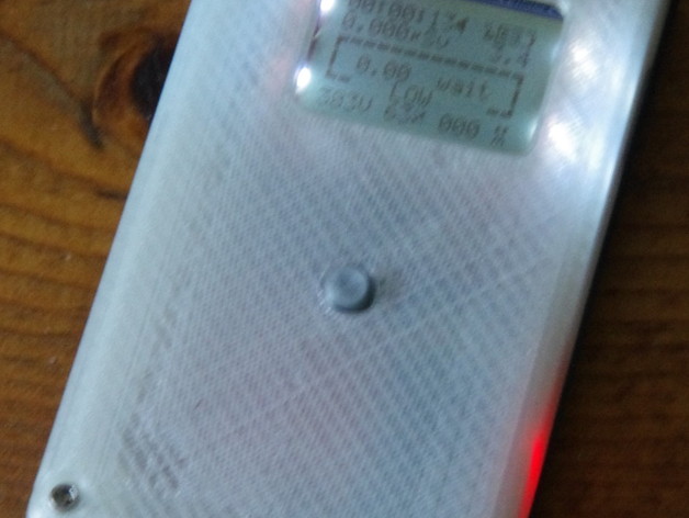 Case for uRADMonitor Kit 1 running on a Nokia battery