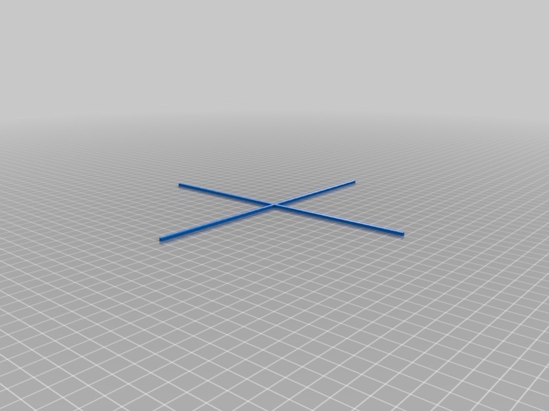 XY Calibration Cross for Ender 3