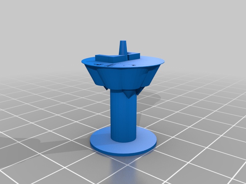 floating lighthouse island