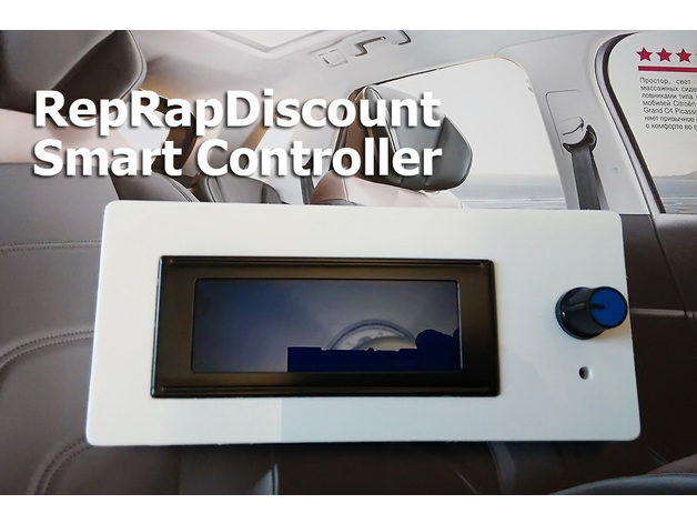 Top cover for RepRapDiscount Smart Controller