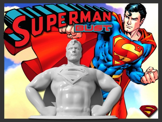 Superman Bust (HD 10MB)