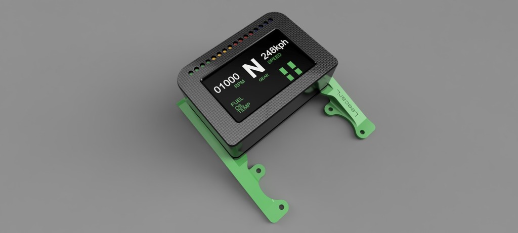 Nextion Dash and RPM LEDS for SimHub