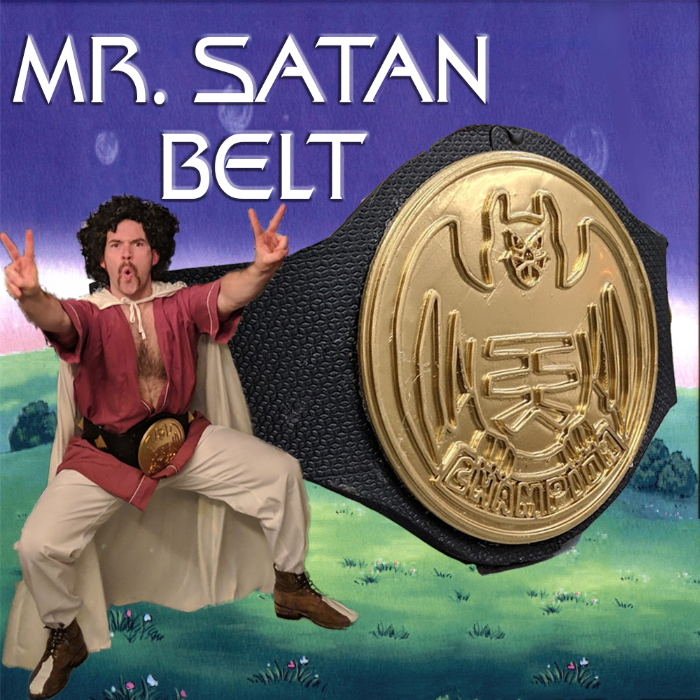 Mr. Satan Champion Belt for Cosplay