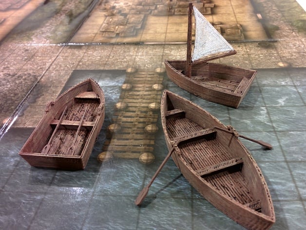 OpenForge rowboats by devonjones - Thingiverse