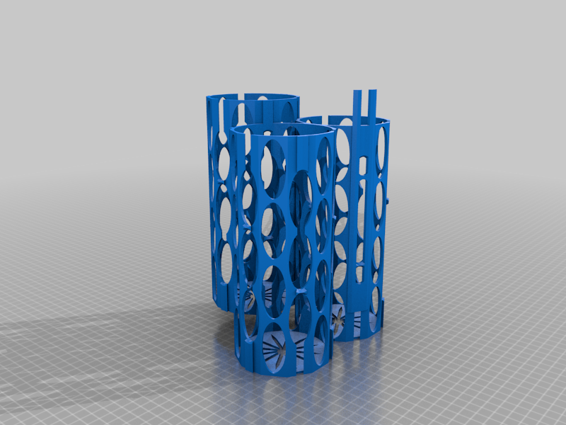 Wine rack modular stackable