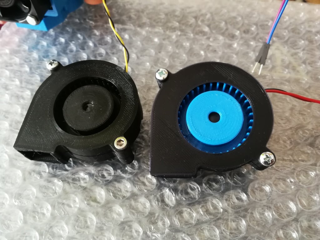 3D printed 5015 radial fan/blower