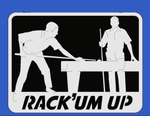 Rack'um Up Plaque