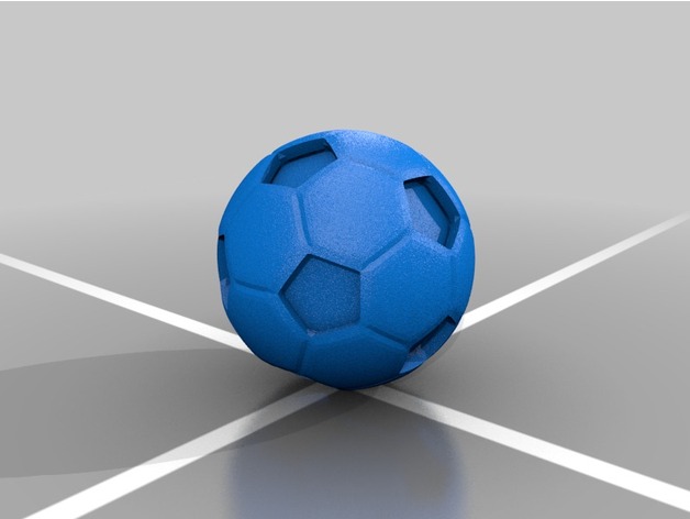 Dual Extrusion Soccer Ball