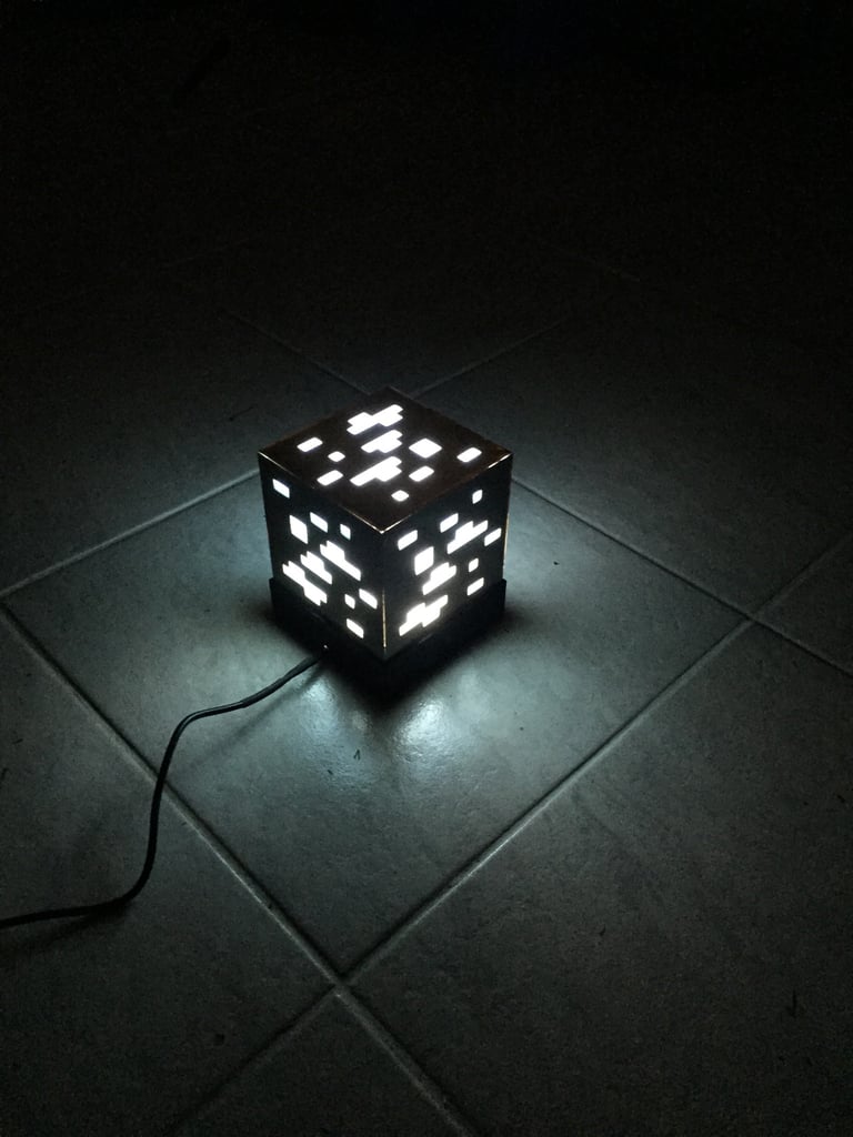 Minecraft Block Lamp