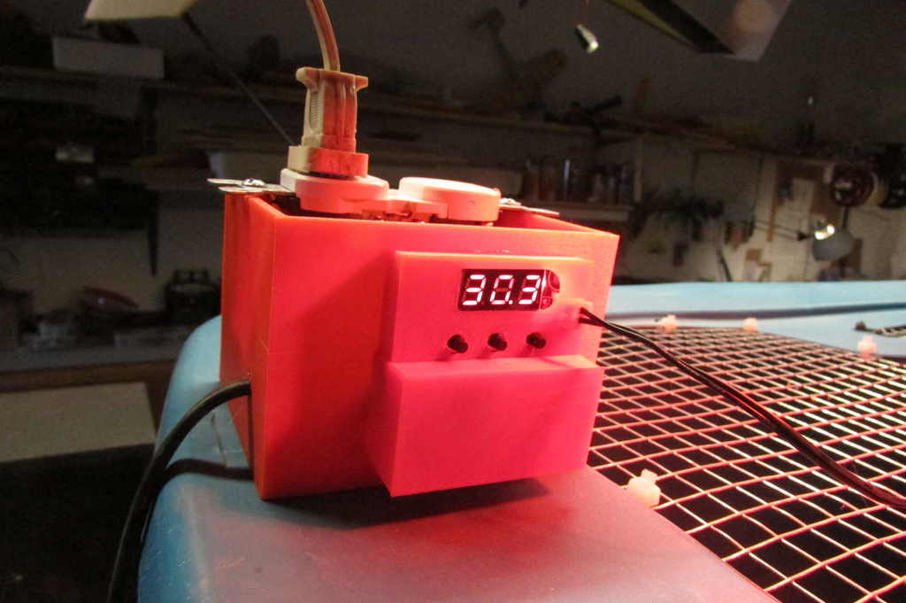 Temperature control switch 1209 enclosure 