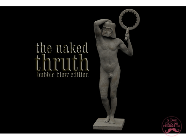 THE NAKED TRUTH  - about Darth Vader Bubble Blow Edition-