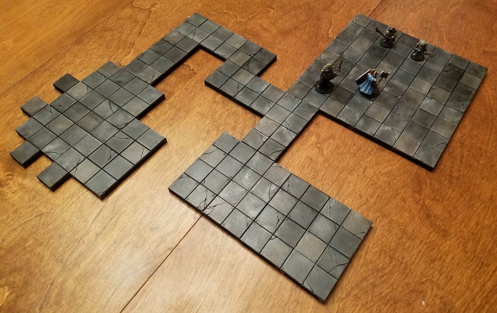 #NoWalls Standard Dungeon Tiles (OpenLock/MagBall)