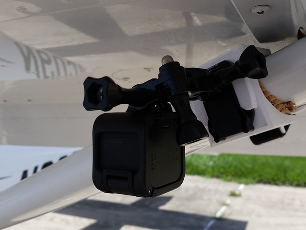 Cessna Wing Strut Camera GoPro mount