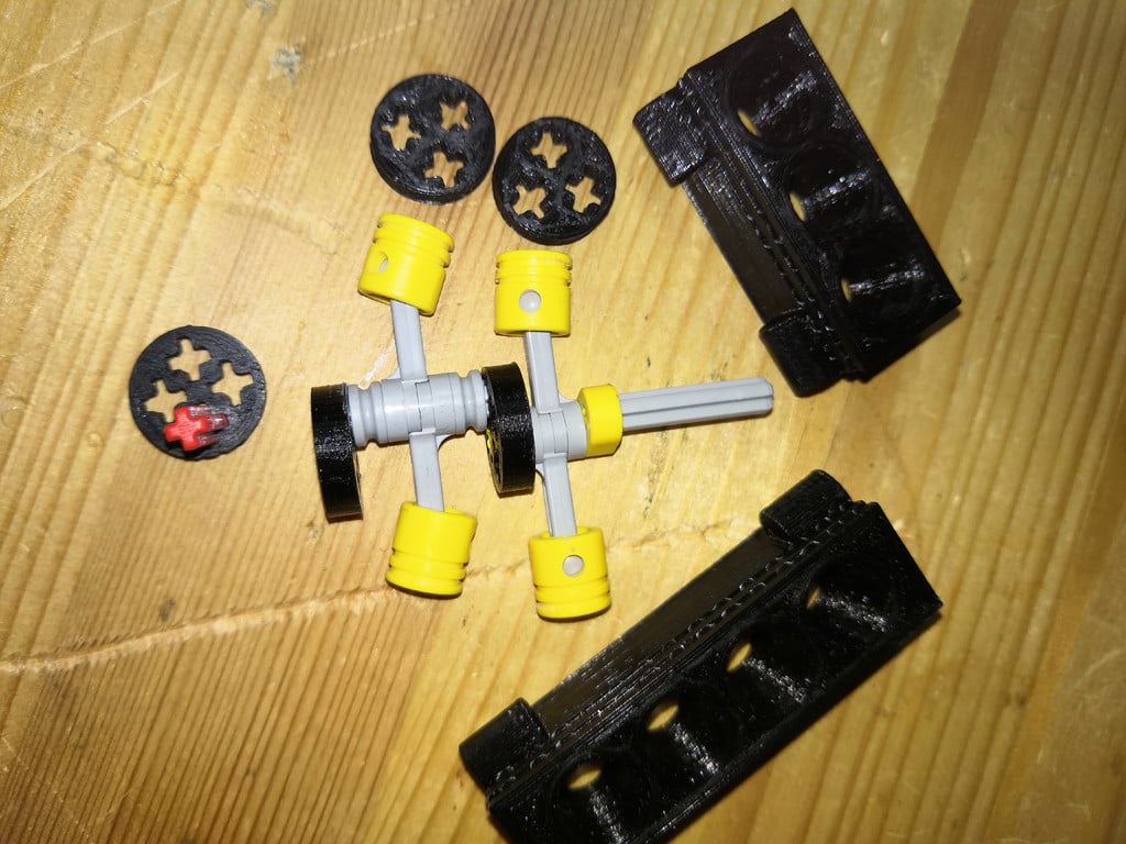Lego - Smooth Fake Engine parts