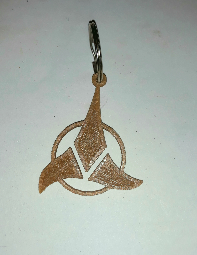 Klingon Keychain