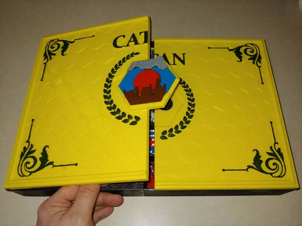 3d Catan Box