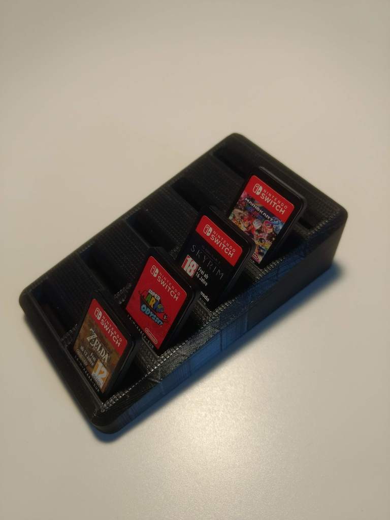 Switch game card stand