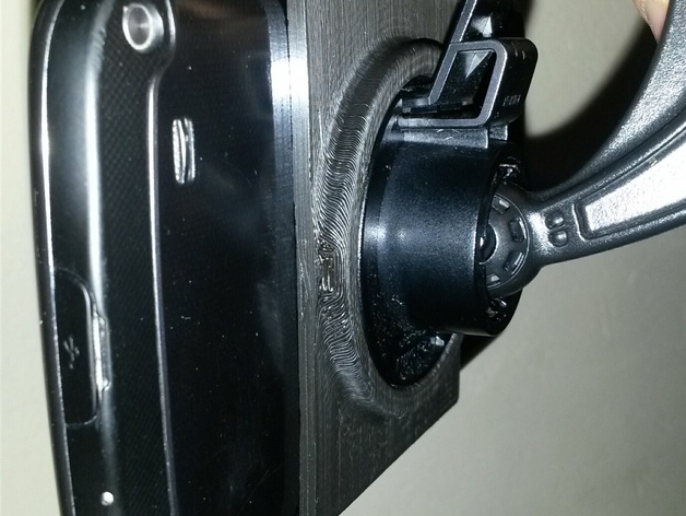 S4 active mount on a Garmin suction cup