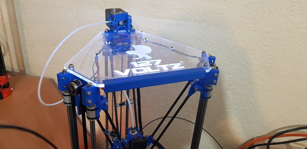 LED Holder Rostock mini 3D printer Delta