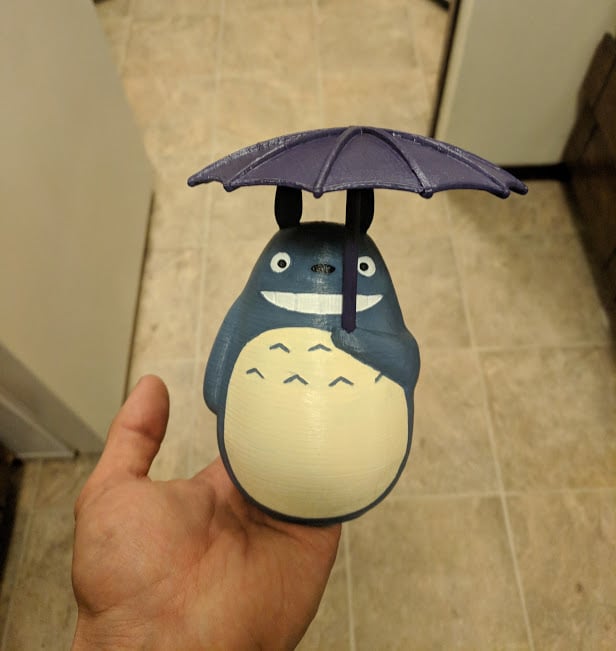 Totoro with Umbrella