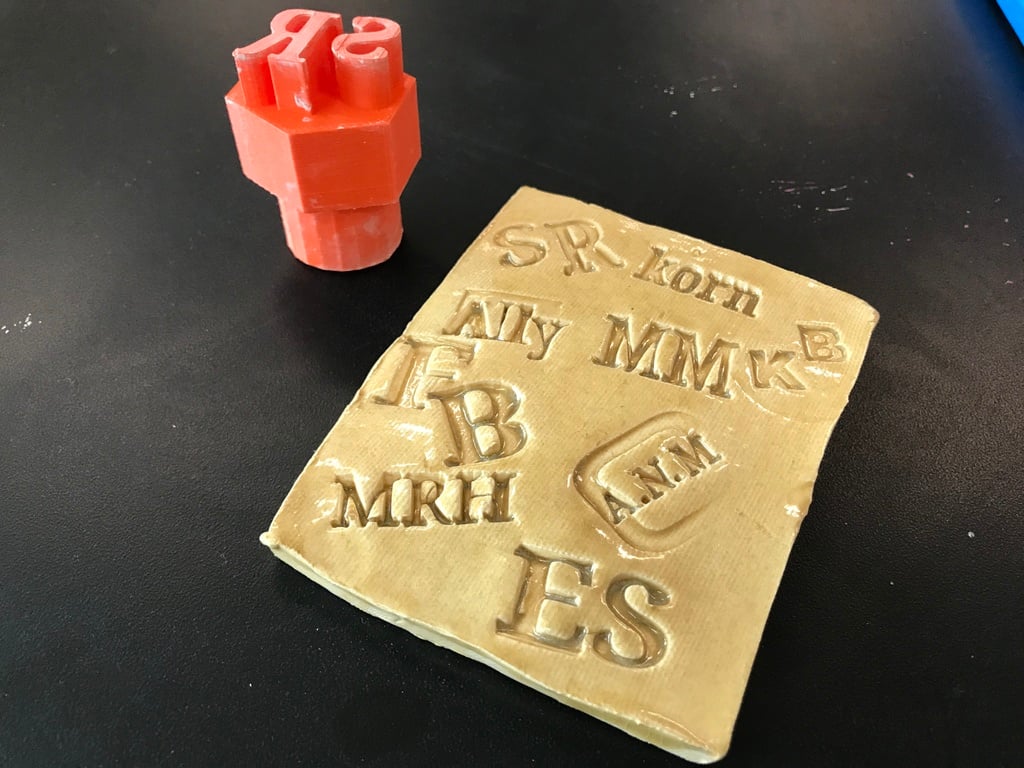 Maker's Mark Stamps for Clay