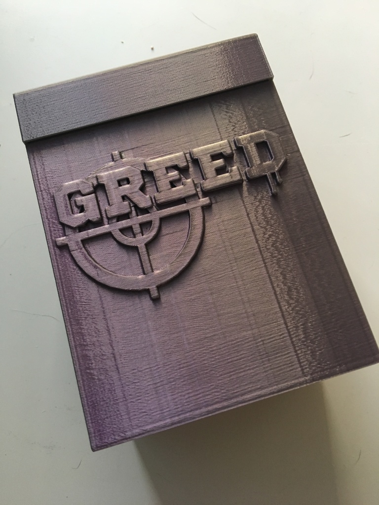 Greed - card game box