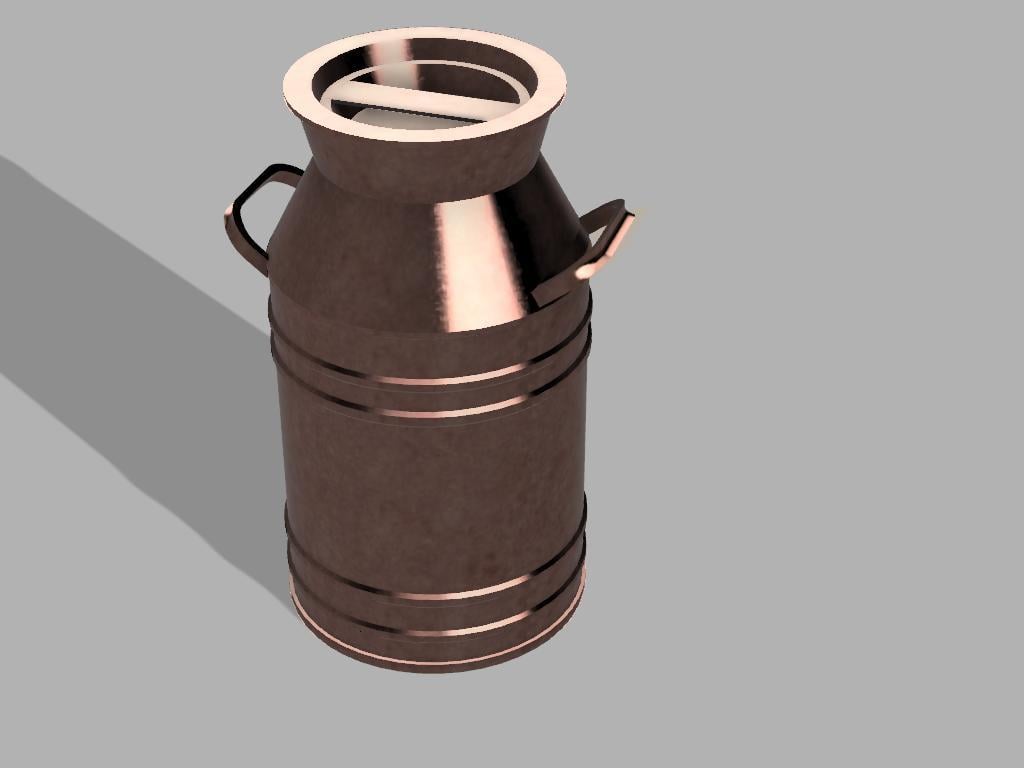 Old Milk can