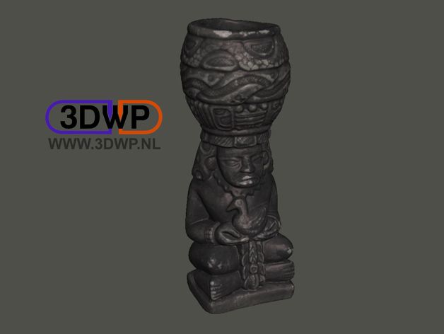 Aztec Sculpture (Statue 3D Scan)