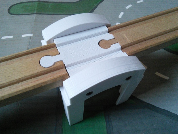 Bridge for Brio / IKEA Lillabo wooden train tracks