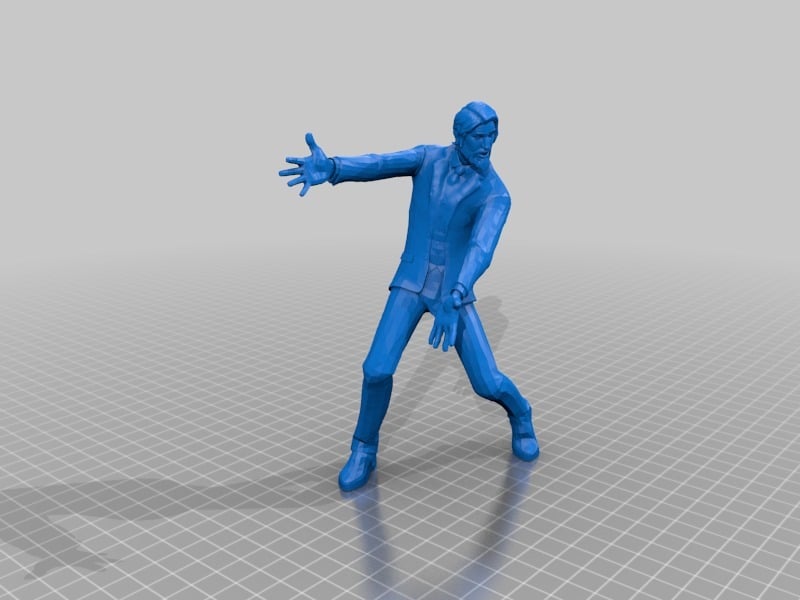 The Reaper / John Wick Skin - Behold emote (Fortnite model)