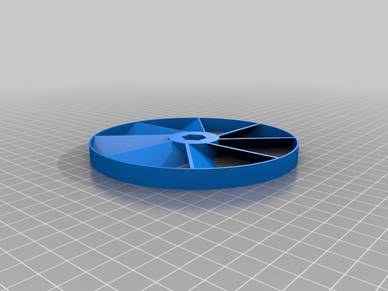 Prototype Propeller for kayak