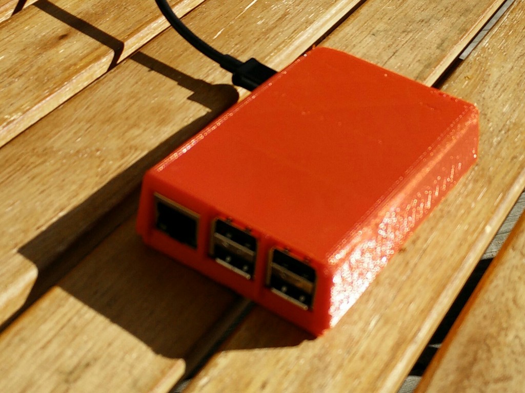 Case for Raspberry Pi model B+ and 2 B